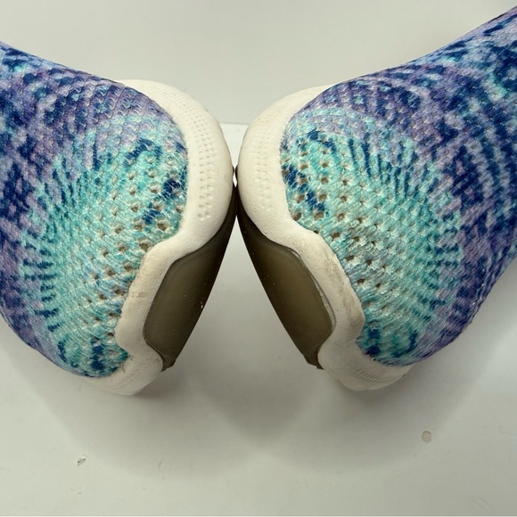 Aetrex Comfort Slip-On Sneakers | Size 7.5–8 | Excellent Condition-Blue-Purple - Picture 6 of 10